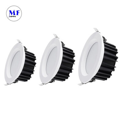 ราคาโรงงาน อลูมิเนียม 40W SMD หลังคาลงแสง Ugr<19 Anti-Glare Triac 0-10V Dali-2 Dali Dt8 Tuya Zigbee ลงแสง Dimmable